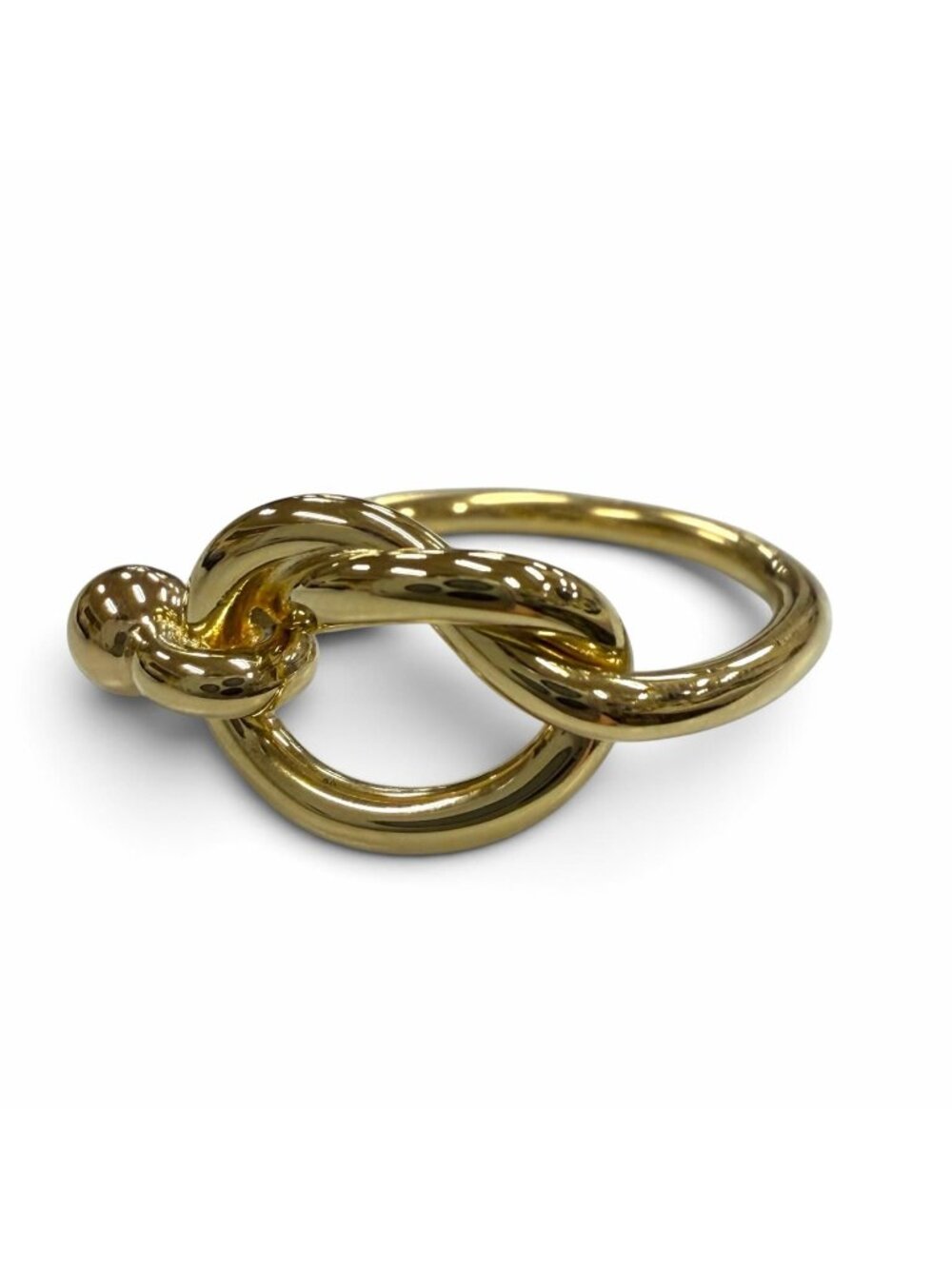 Tiffany & Co Love Knot 750 Ring Yellow Gold JP